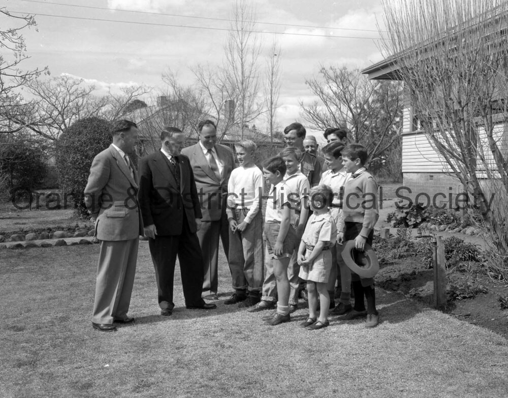 Lord Berryman visits Fairbridge Farm