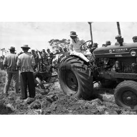 McCormick tractor at Field Days
