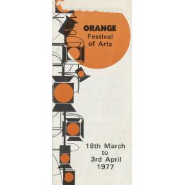 Orange Festival of The Arts 18th March to 3rd April 1977