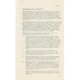 Orange Festival of Arts Administration Report 1977