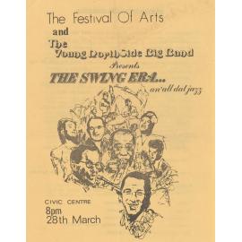 The Festival of Arts and The Young Northside Big Band presents The Swing Era… an' all dat jazz