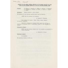 Orange Festival Of Arts Minutes for meeting held 28th October, 1986 