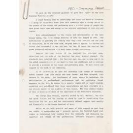 1987 Chairmans Report