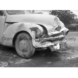 Cars after collision corner Summer|Sampson Street