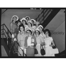 Judging of Miss Easter Showgirl entrants