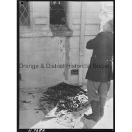 Fire at Congregational Church