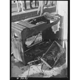 Fire at Congregational Church