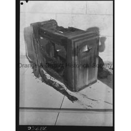 Fire at Congregational Church