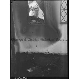 Fire at Congregational Church