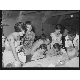 Visiting Sydney journalists at Fairbridge Farm