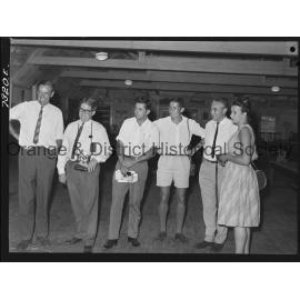 Visiting Sydney journalists at Fairbridge Farm