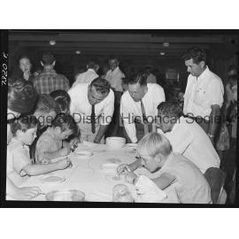 Visiting Sydney journalists at Fairbridge Farm