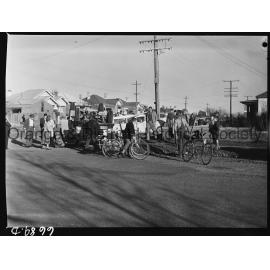 Collision at Prince and Hill Street intersection