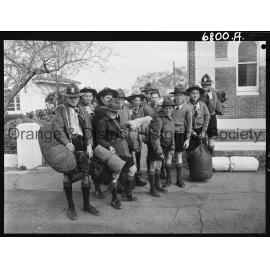 Orange Scouts off to camp
