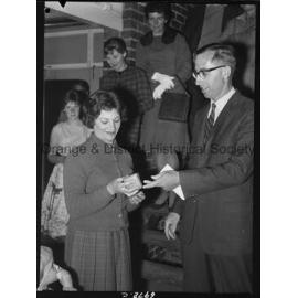 Presentation of squash trophies