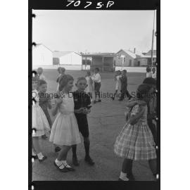 Folk Dancing at Orange Rural School