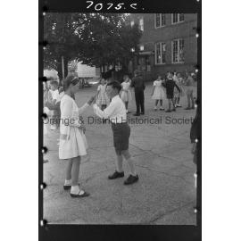 Folk Dancing at Orange Rural School