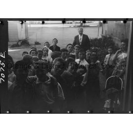 Folk Dancing at Orange Rural School