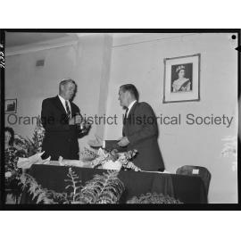 Farewell to Clive Hamer, former Mayor of Orange