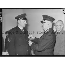 Presentation of a Long Service and Conduct Medal