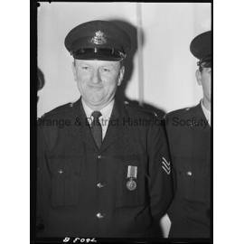 Presentation of a Long Service and Conduct Medal