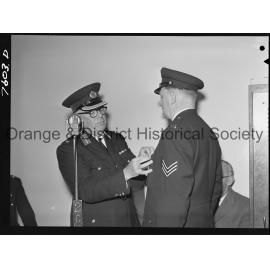 Presentation of a Long Service and Conduct Medal