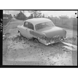 Bogged car