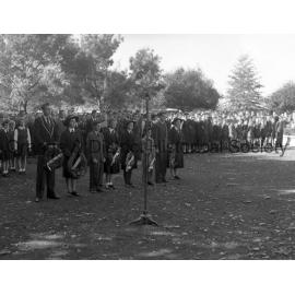 Secondary schools Anzac Day service