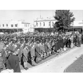 Secondary schools Anzac Day service