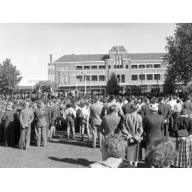 Secondary schools Anzac Day service