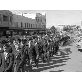 Secondary schools Anzac Day service
