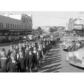 Secondary schools Anzac Day service