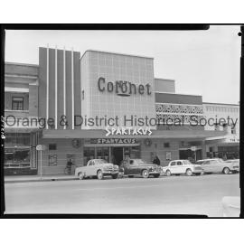 Spartacus decorations at the Coronet Theatre
