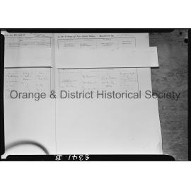 Banjo Paterson's birth registration