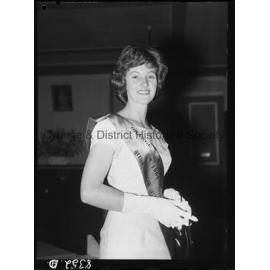 Rosalind King, winner of Orange section of the 1964 Easter Showgirl Quest