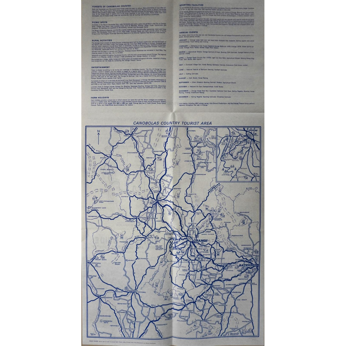 Visitors Guide to Orange and Canobolas Country 1977