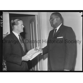 Civic reception for American preacher
