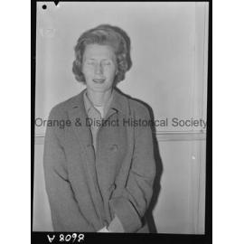 Passport photo Mrs Hugh Jackson