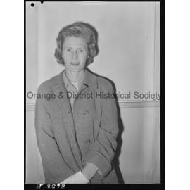 Passport photo Mrs Hugh Jackson