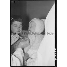 Anti-polio injections