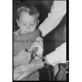 Anti-polio injections