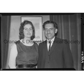 Miss E Schneider and Mr Yousaf Bangash