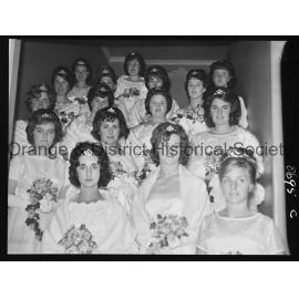 Catholic Ball debutantes