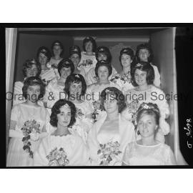 Catholic Ball debutantes
