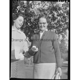 Mrs Sykes and Mrs Cath Menzies