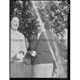 Mrs Sykes and Mrs Cath Menzies