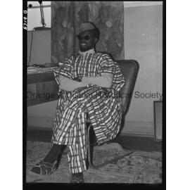 Nigerian visitor to Orange