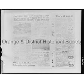 Copy Cadia newspaper article