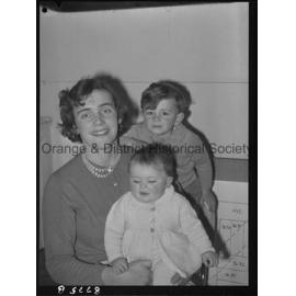 Passport photo Mrs Balliene and children