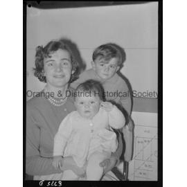 Passport photo Mrs Balliene and children
